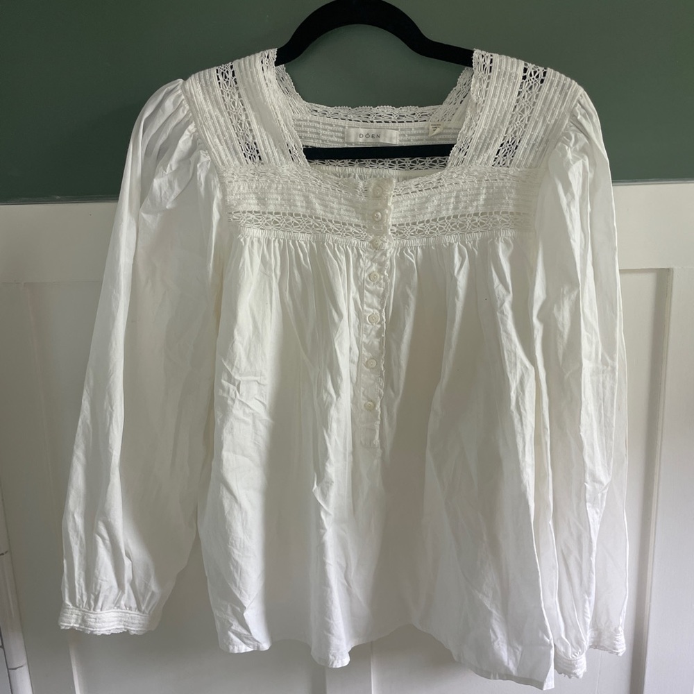 Doen White Blouse